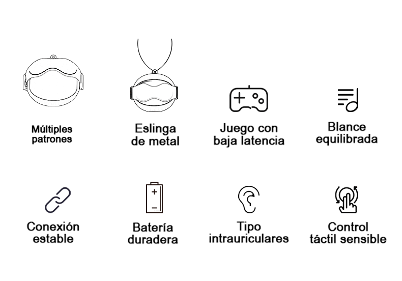 G06 Auriculares Inalámbricos Cambio De Caras