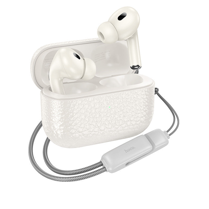 Hoco. EQ9 PLUS Auriculares Inalámbricos TWS con Cancelación Activa de Ruido, 7h de Autonomía y Estuche de Carga 300 mAh