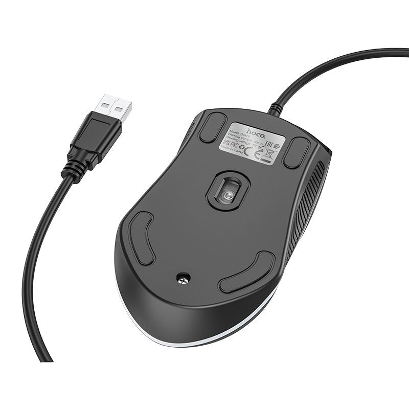 Hoco. GM19 Ratón RGB Con Cable