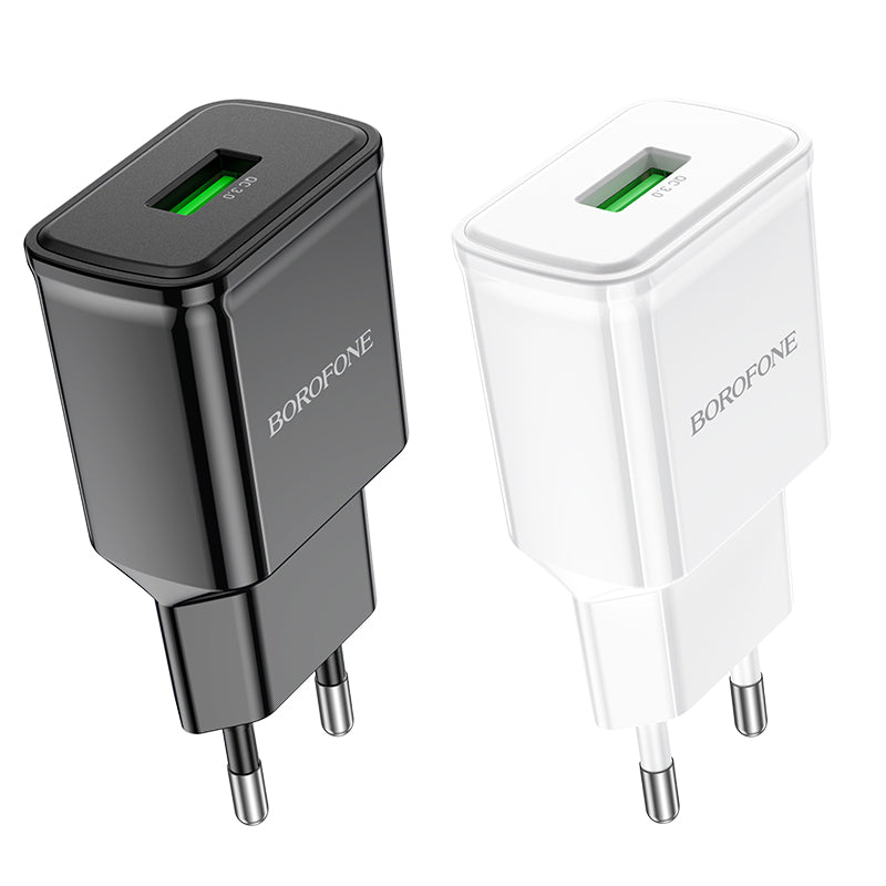 BOROFONE BA59A Cargador Enchufe Rápido Qc 3.0