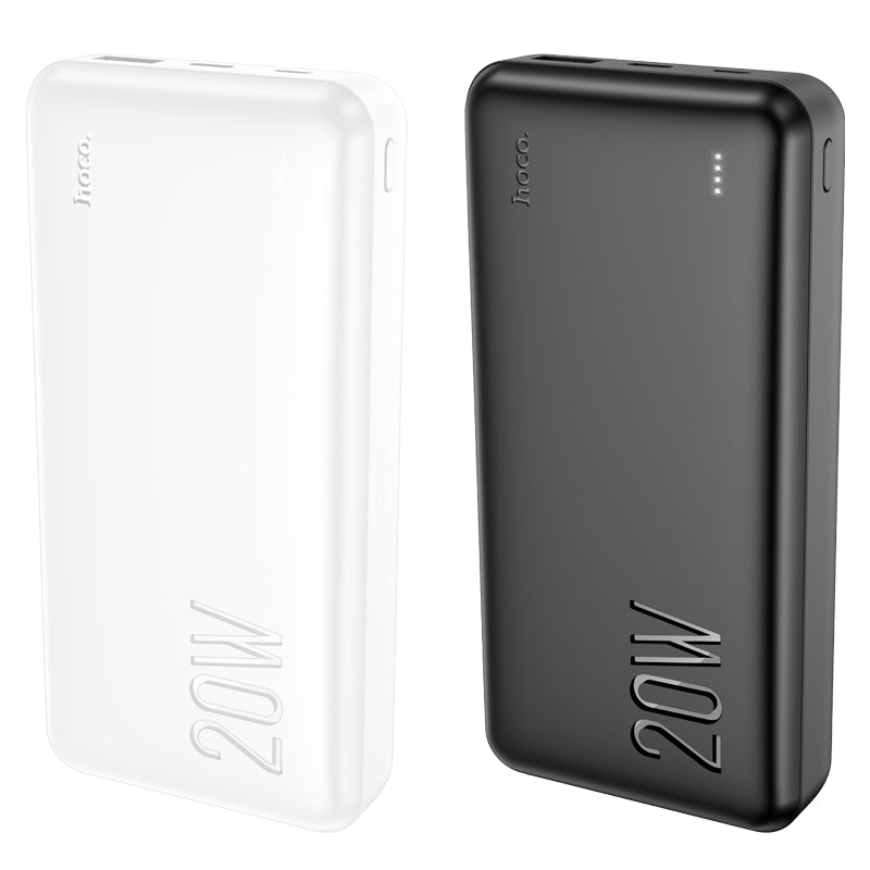 Hoco. J87A Cargador Portatil Tacker PD20W+QC3.0 (20000mAh)