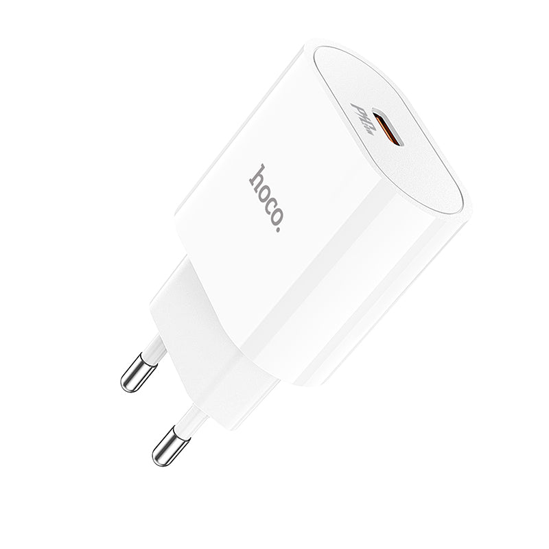 Hoco. C94A Cargador USB-C PD20W de Puerto Único