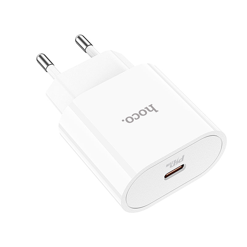Hoco. C94A Cargador USB-C PD20W de Puerto Único