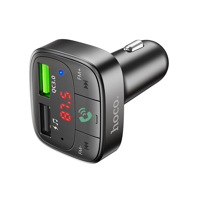 HOCO E59 Transmisor FM Bluetooth para coche QC3.0 – hoco.phonestore