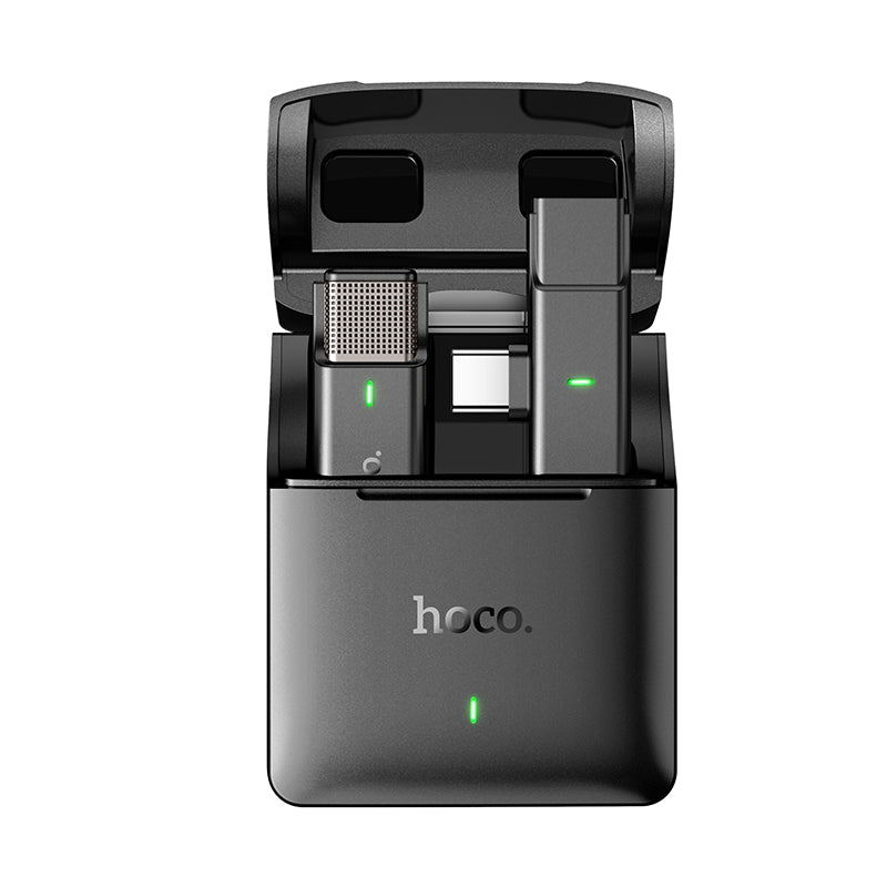 Hoco. S31 Micrófono Inalámbrico Stream + Receptor Para Tipo-C