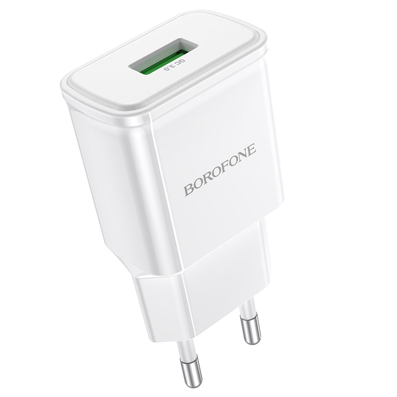 BOROFONE BA59A Cargador Enchufe Rápido Qc 3.0