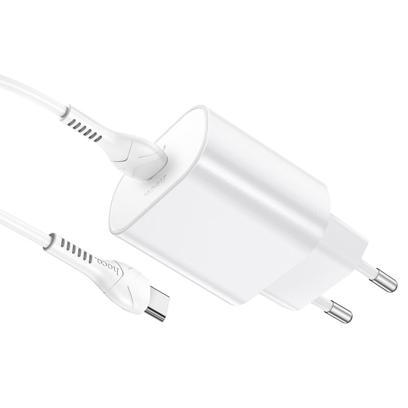 Hoco. N22 Cargadores PD25W Con Cable Tipo-C A Tipo-C
