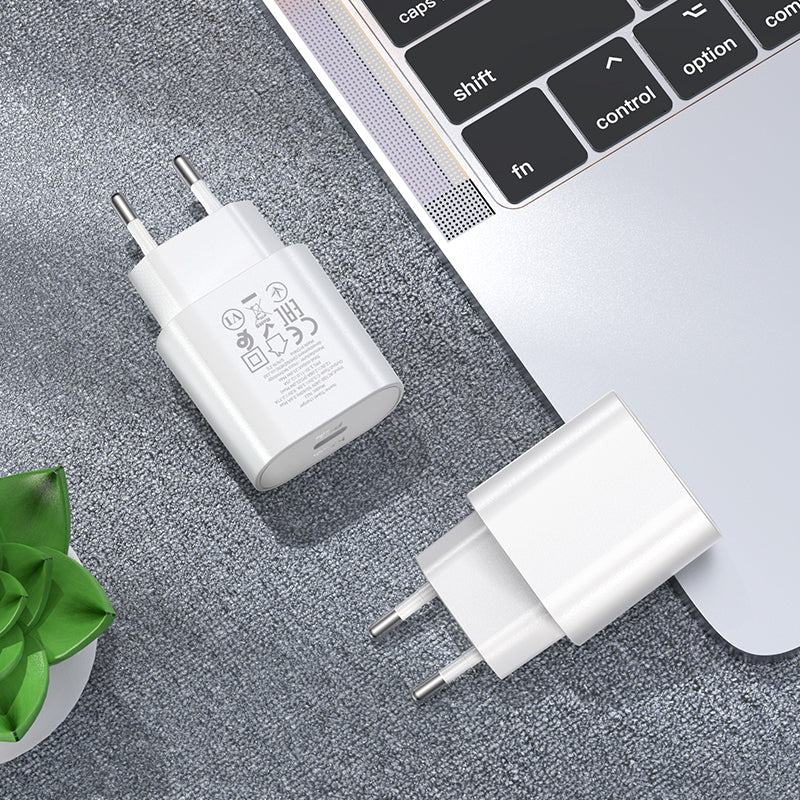 Hoco. N22 Cargadores PD25W Con Cable Tipo-C A Tipo-C